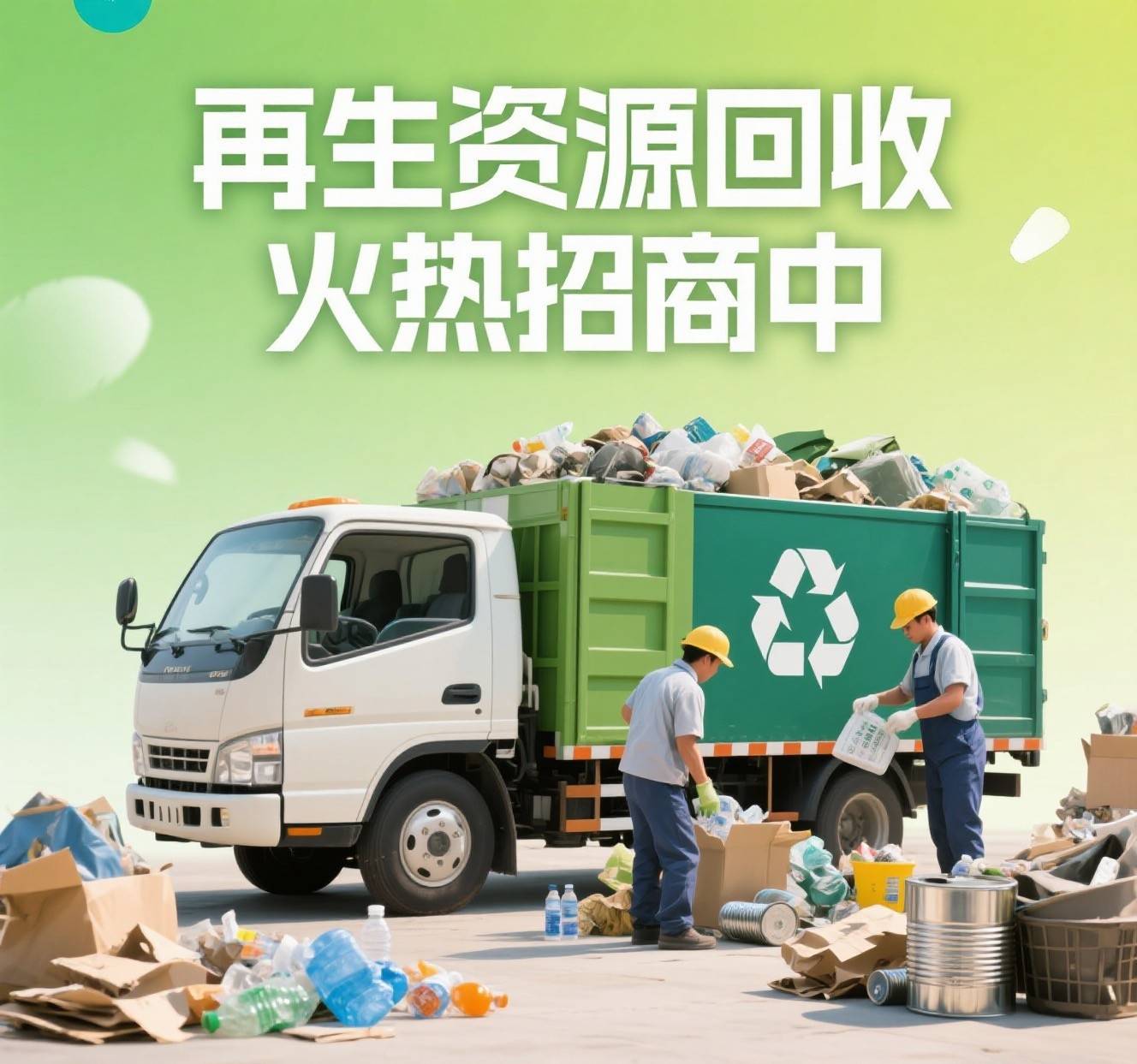 携手开启绿色财富新征程 再生资源回收项目招商